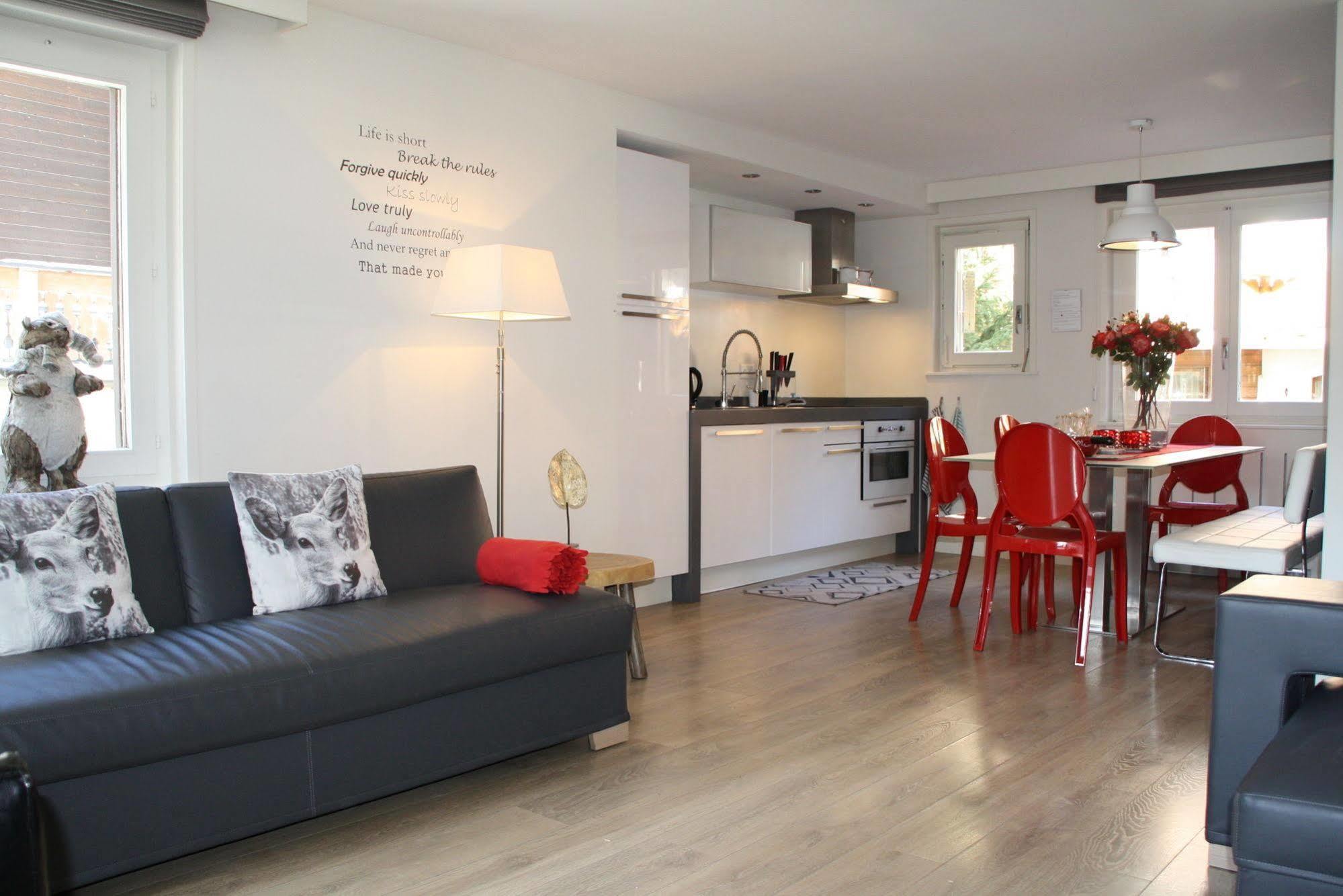 Central & Elegant Apartments,Partially With Fireplace, By Zermatt Rental Luaran gambar